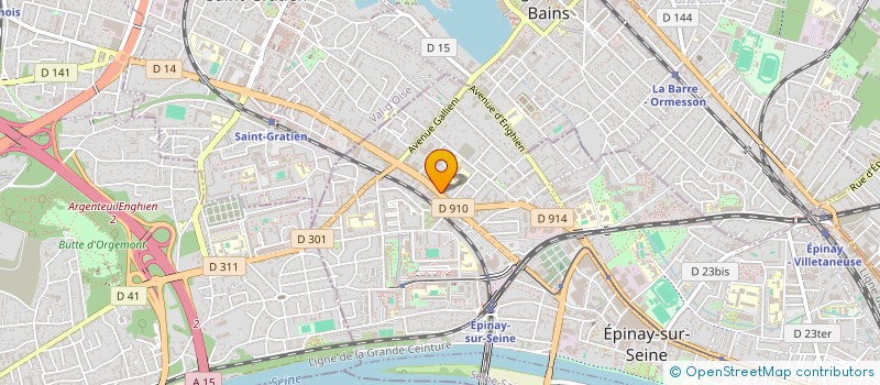 localisation de l'entreprise ONUR à EPINAY-SUR-SEINE