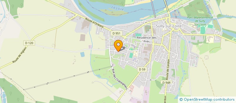 localisation de l'entreprise ONUR à SULLY-SUR-LOIRE