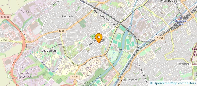 localisation de l'entreprise ONUR  MULHOUSE