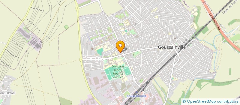 localisation de l'entreprise ONUR BAT  GOUSSAINVILLE