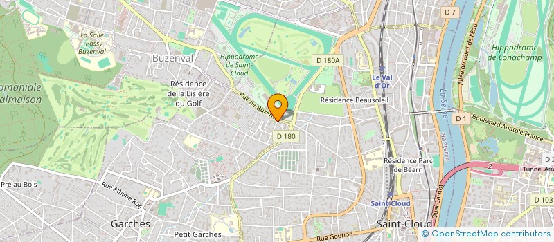 localisation de l'entreprise ONUR GUCLUER SASU à GARCHES