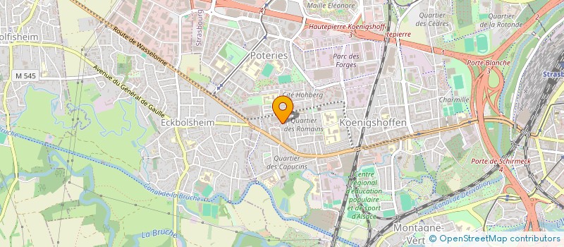 localisation de l'entreprise ONUR RENOV à STRASBOURG
