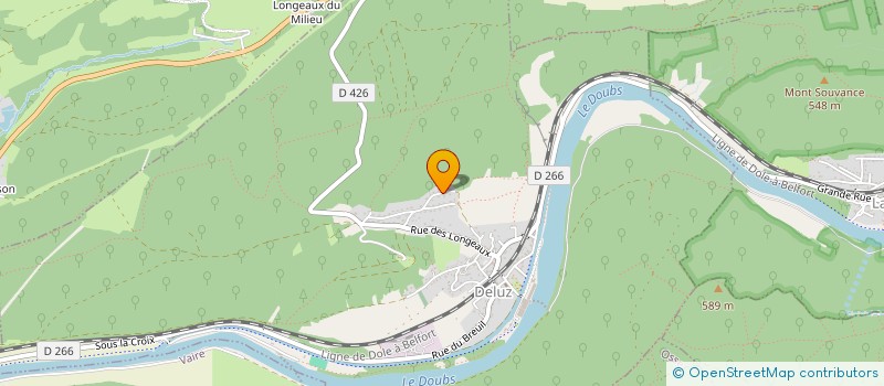 localisation de l'entreprise ONVATOU3D  DELUZ