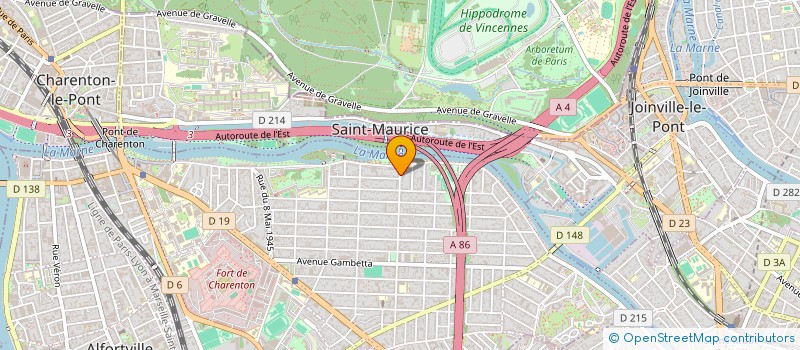 localisation de l'entreprise ONWAY  MAISONS-ALFORT