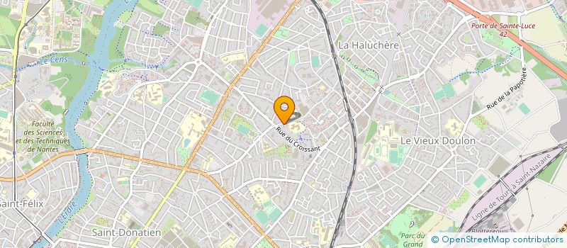 localisation de l'entreprise ONY EXPRESS LOGISTICS à NANTES