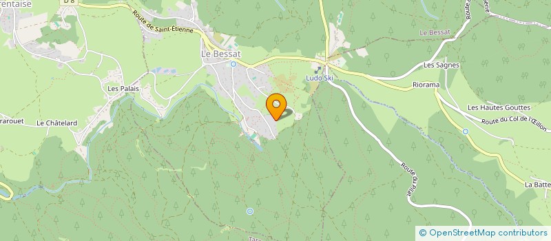 localisation de l'entreprise ONYRAS  SAINT-ETIENNE