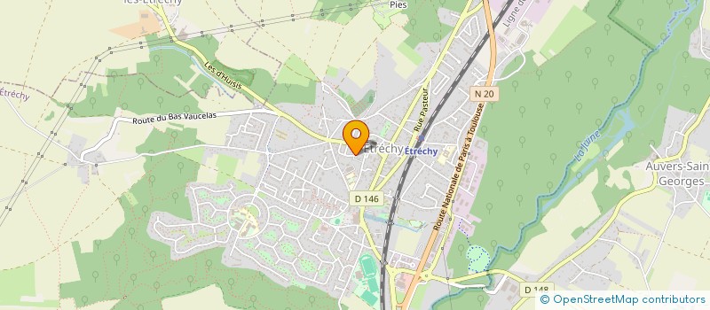 localisation de l'entreprise ONYRIT  ETRECHY