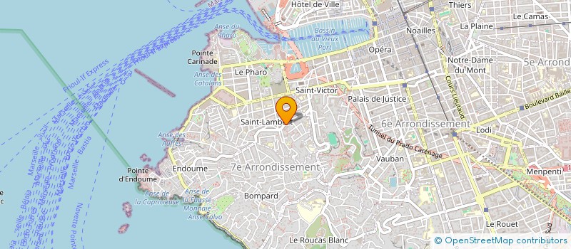 localisation de l'entreprise ONYX à MARSEILLE
