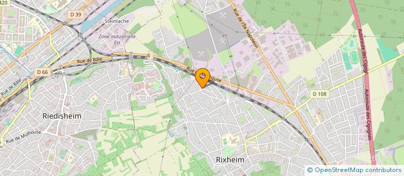 localisation de l'entreprise ONYX CAPITAL  RIXHEIM