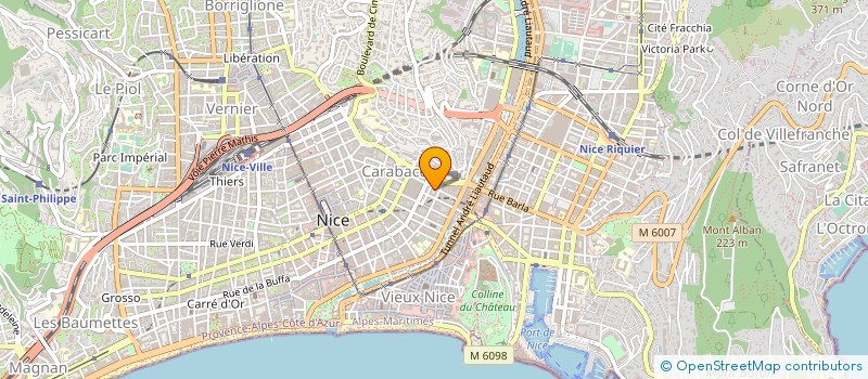 localisation de l'entreprise ONYX FRANCE à NICE