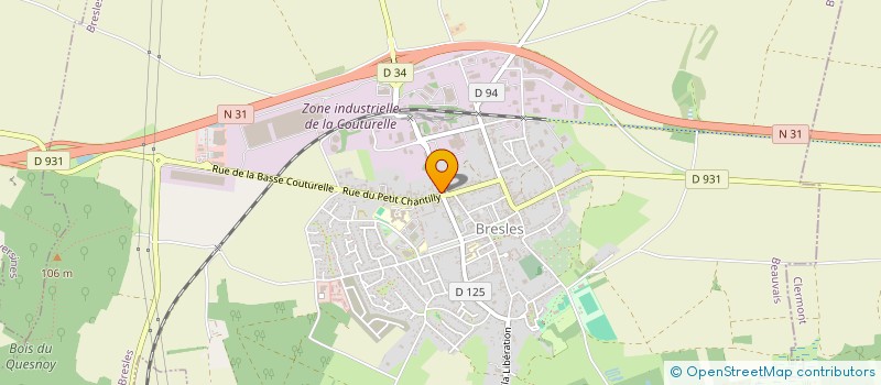 localisation de l'entreprise ONYX INDUSTRIE  THERDONNE