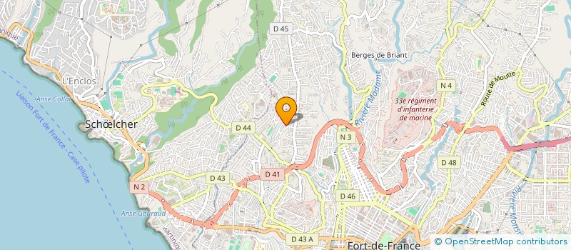 localisation de l'entreprise ONYX MK HBL  FORT-DE-FRANCE