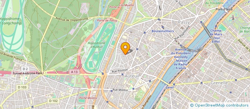 localisation de l'entreprise ONYX SOLUTION PLUS  PARIS