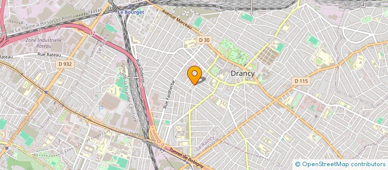 localisation de l'entreprise ONYXSERVICES  DRANCY