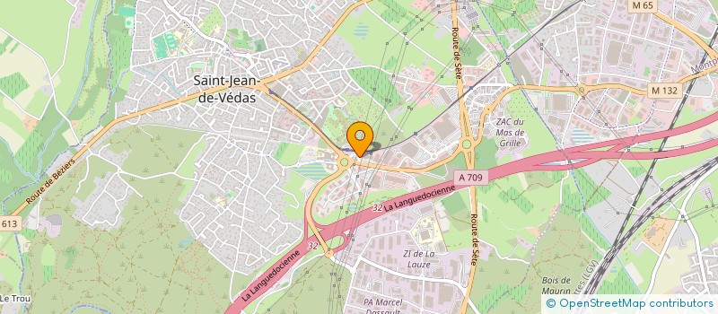 localisation de l'entreprise ONZE  SAINT-JEAN-DE-VEDAS