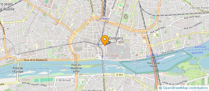 localisation de l'entreprise ONZE METRES CARRES A EMPORTER à ORLEANS