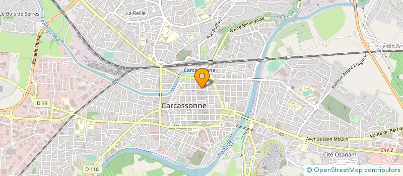 localisation de l'entreprise ONZE MILLE  CARCASSONNE