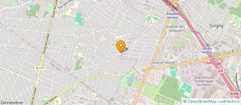 localisation de l'entreprise ONZEN  MORSANG-SUR-ORGE