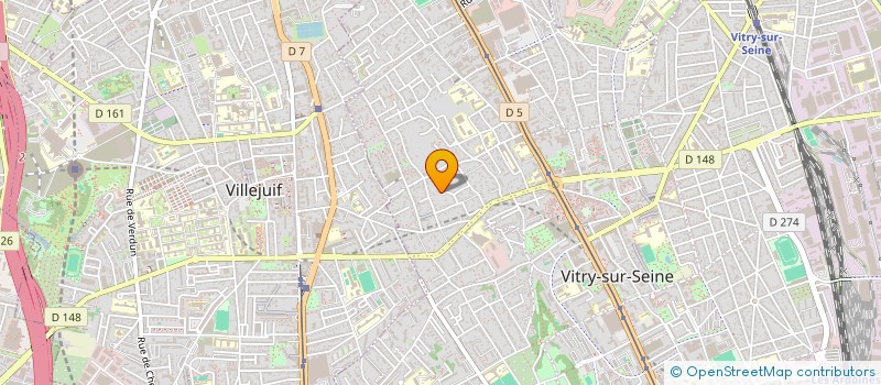 localisation de l'entreprise OO'MENU à VITRY-SUR-SEINE