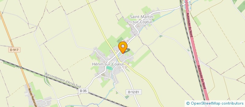 localisation de l'entreprise OO'ZENITH  HENIN-SUR-COJEUL