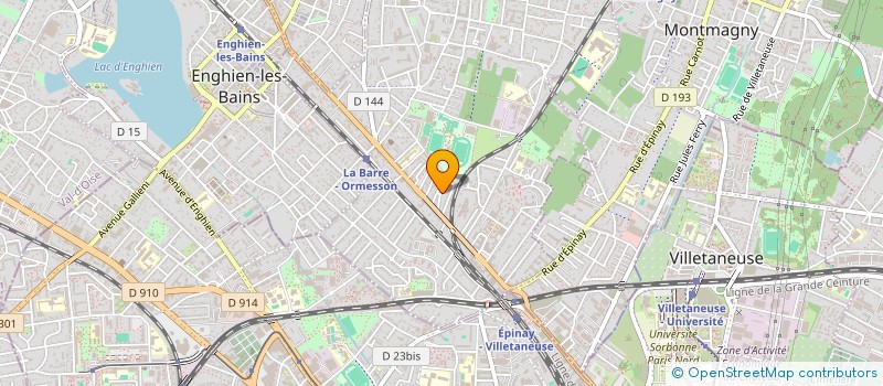 localisation de l'entreprise OOBLAB  DEUIL-LA-BARRE