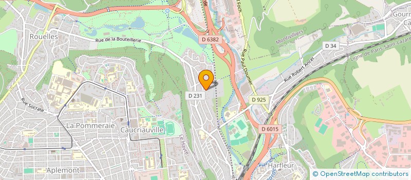 localisation de l'entreprise OODID  HARFLEUR