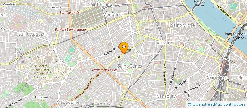 localisation de l'entreprise OODY  BORDEAUX