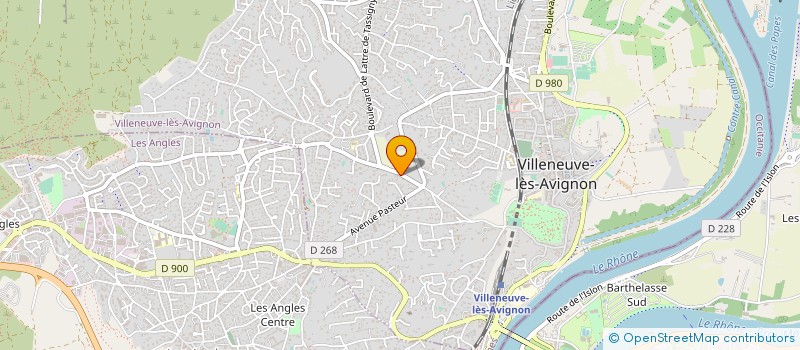 localisation de l'entreprise OOH EXECUTIVE à VILLENEUVE-LES-AVIGNON