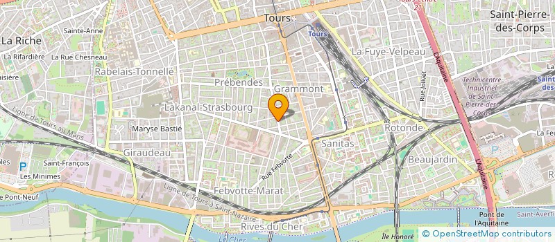localisation de l'entreprise OOIMMOB  TOURS