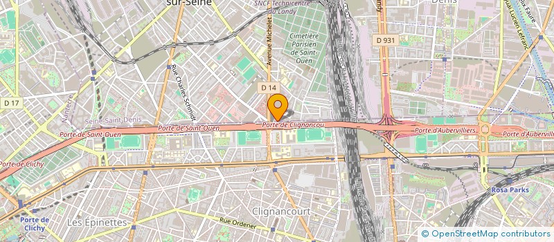 localisation de l'entreprise OOMI à SAINT-OUEN-SUR-SEINE