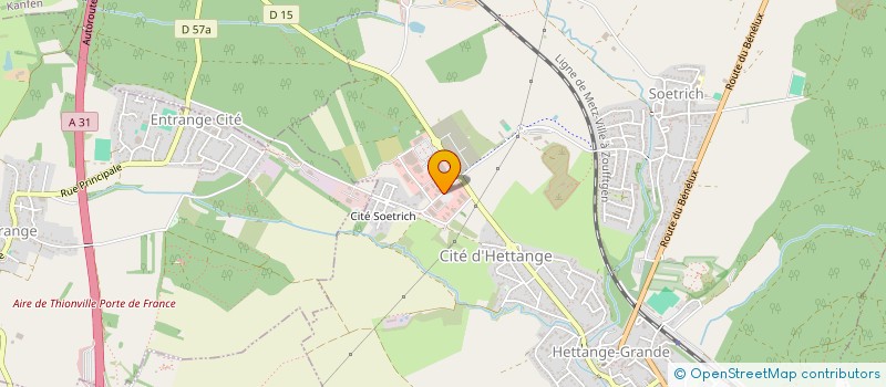 localisation de l'entreprise OONA STUDIO  HETTANGE-GRANDE