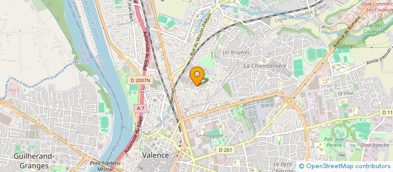 localisation de l'entreprise OOOLALA à BOURG-LES-VALENCE