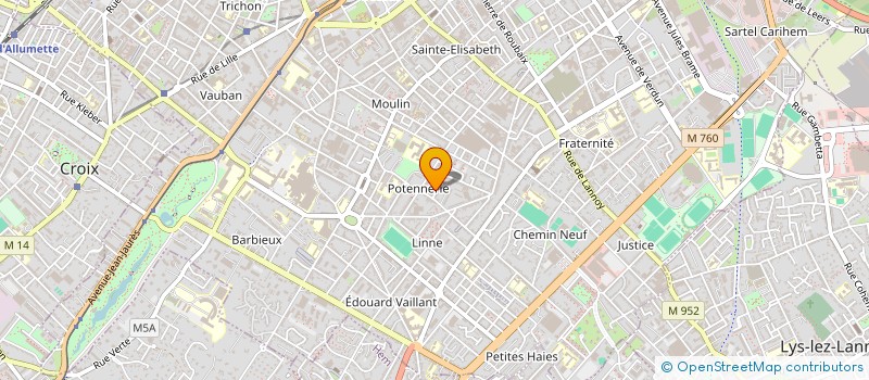 localisation de l'entreprise OORREEL FAMILY  ROUBAIX