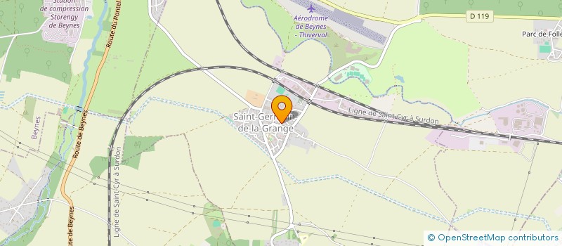 localisation de l'entreprise OOTB  SAINT-GERMAIN-DE-LA-GRANGE