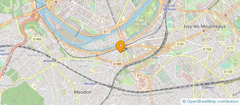 localisation de l'entreprise OP à ISSY-LES-MOULINEAUX
