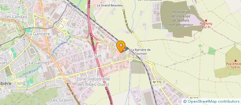 localisation de l'entreprise OP 63  AUBIERE