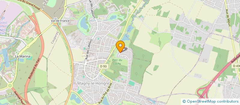 localisation de l'entreprise OP ADVISORY à MAGNY-LE-HONGRE
