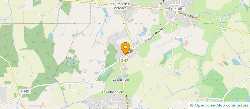 localisation de l'entreprise OP BOIS à BEAUPREAU-EN-MAUGES