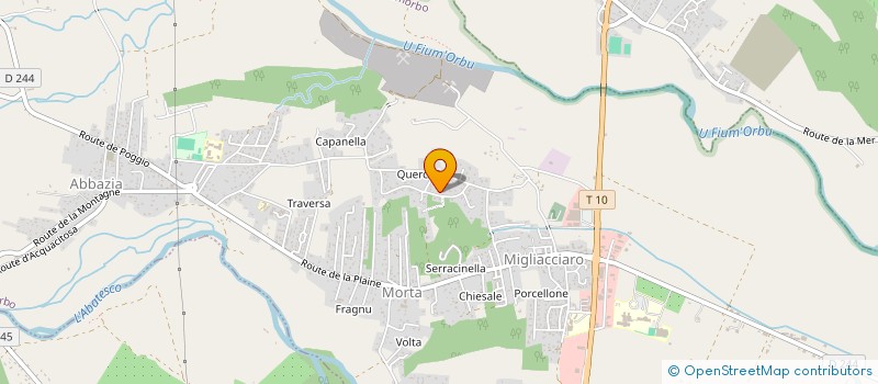 localisation de l'entreprise OP CONSTRUCTION à PRUNELLI-DI-FIUMORBO