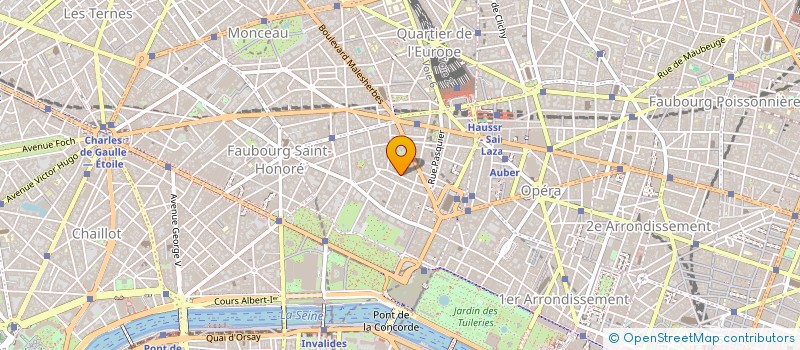 localisation de l'entreprise OP CORE  PARIS