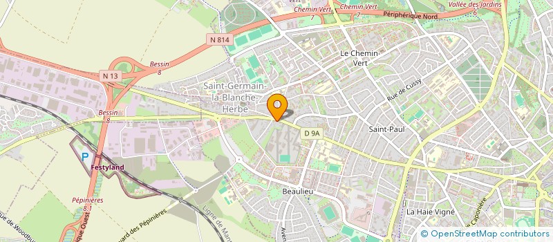 localisation de l'entreprise OP DES PRODUCTEURS LACTALIS AOP DE NORMANDIE à CAEN