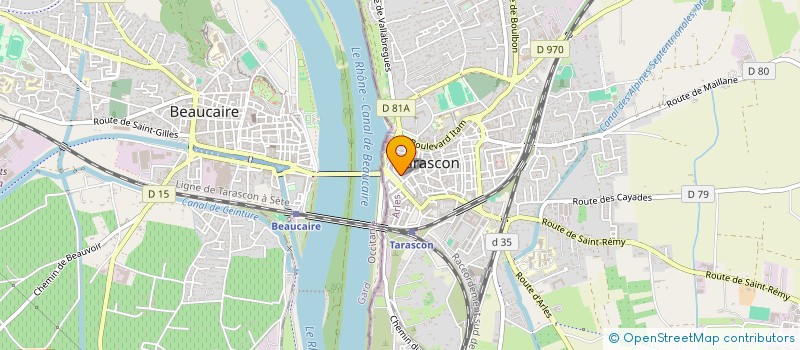 localisation de l'entreprise OP DU DELTA à TARASCON