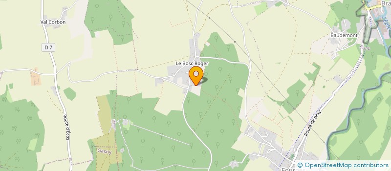 localisation de l'entreprise OP ENERGIE  VEXIN-SUR-EPTE