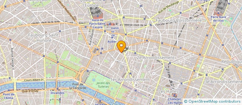 localisation de l'entreprise OP HOLDING  PARIS