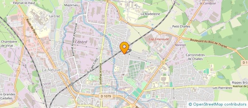 localisation de l'entreprise OP IMMO  FOISSIAT