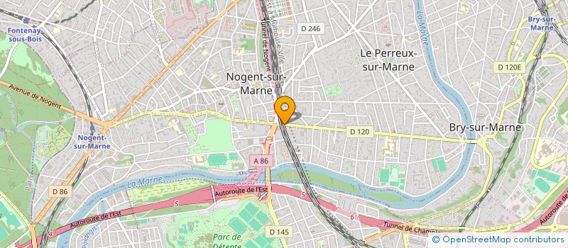 localisation de l'entreprise OP INVEST  LE PERREUX-SUR-MARNE