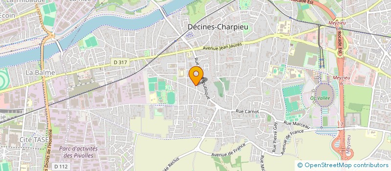 localisation de l'entreprise OP ISOL à LYON