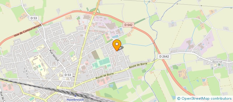 localisation de l'entreprise OP PATRIMOINE à HAZEBROUCK