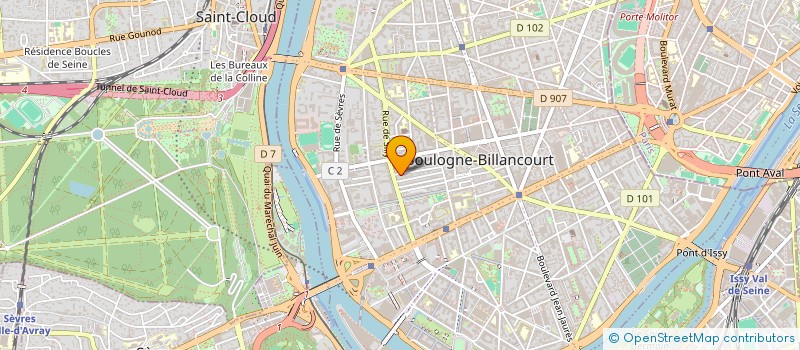 localisation de l'entreprise OP PROD à BOULOGNE-BILLANCOURT