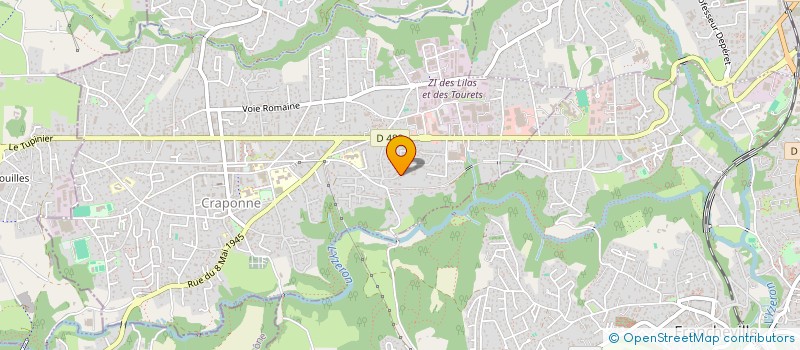 localisation de l'entreprise OP STAFF RH  BRINDAS